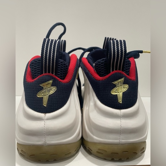 🌿SOLD - Nike Air Foamposite One Premium Olympic 2016 Sz 10 US RARE 575420-400 - Picture 5 of 9